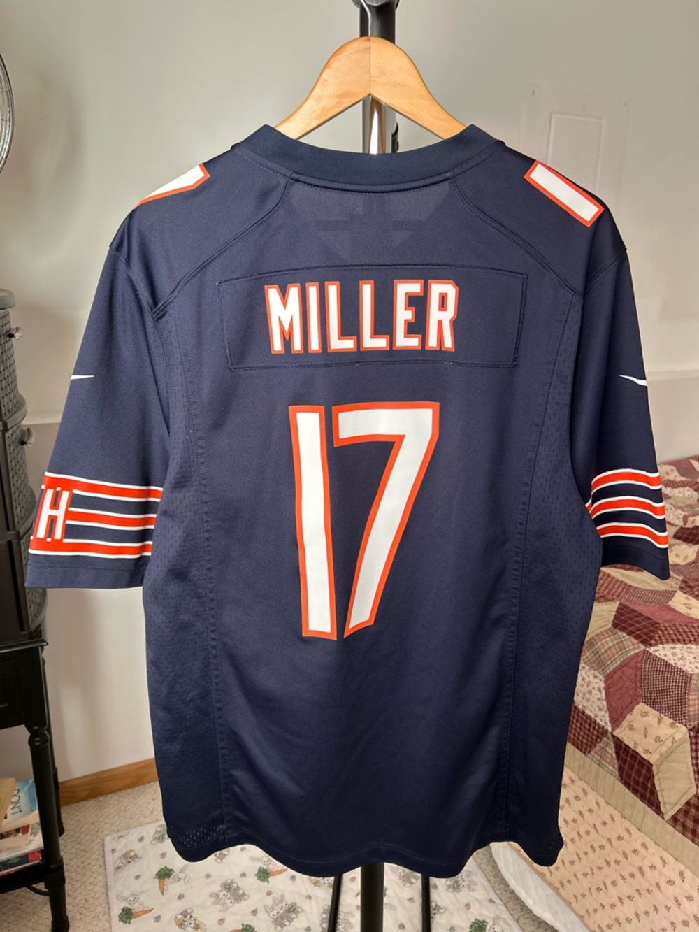 Chicago Bears Anthony Miller #17 Nike NFL On Field Football Jersey Medium